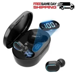 Wireless Bluetooth Earphone Earbuds headset In-Ear Headphones With Charging Case Waterproof. 1 USB data cable. 2...