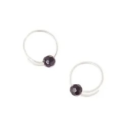 A unique earring you didnt know you needed! You wont want to take these Chan Luu Faceted Black Sardonyx Eternal Spiral...