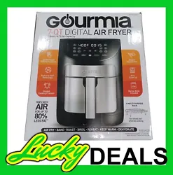 This air Fryer was never used to cook. Amazing ConditionGourmia 7-QT Digital Air Fryer GAF798.