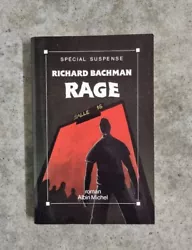 Livre - Rage - Richard Bachmann - ALBIN MICHEL 1990 - Stephen King. TTBE.