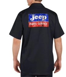 Shirt is front button down with 2 pockets, 35% cotton 65% poly with flex printed design for maximum durability and is...