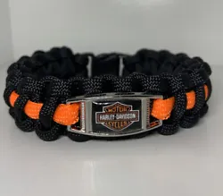 All of our bracelets are made with 550 paracord and use a 3/8” buckle as the clasp.Bracelets are unisex and handmade...