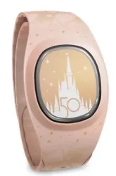 You are Purchasing a Walt Disney World 50th Anniversary Cinderella Castle MagicBand+ Plus. Direct From Walt Disney...