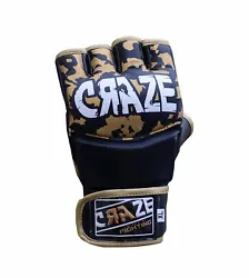 Grappling Gloves, Made of Rex Leather. Open Palm design features curved anatomical grip and fit. Adjustable Fastener...
