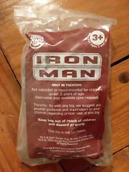 IRON MAN 2007 Burger King Kids Meal Unopened.[MB1] Packaging may not be perfect but toy was never used or taken out of...