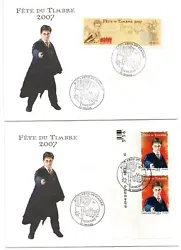 Fête du timbre 10 Mars 2007 Tresses 33 - Harry Potter - timbres Y&T 4024 - vignette LISA 2 type AN.