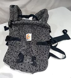 ERGO BABY ADAPT CARRIER - KEITH HARING -MULTI-POSITION BABY CARRIER 7-45IBS.