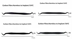 Dental Carbon Fibre Implant Scaling. For the scaling, carbon fiber and plastic material. Material: carbon fiber +...