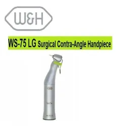 Surgical contra-angle handpiece with push-button, mini LED+ and generator. with hexagon chucking system, for surgical...