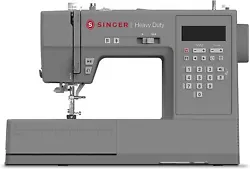 With 50% more power and enhanced speed, Singer Heavy Duty sewing machines can tackle thicker fabrics and long seams...
