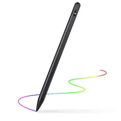This stylus pen compatible for hand-writing note-taking, drawing and design on an electronic device. Tested on iPhone...