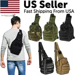 🎖️MOLLE SYSTEM: Molle webbing system is ideal for attaching knives, flashlight holster, inter-phone pouch, water...