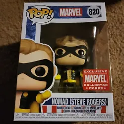 This is for (1) funko pop Nomad (Steve Rogers) #820 Marvel Collector Corps Exclusive Funko POP! Marvel🎥✔️.Nono...