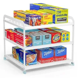 So we design practical plastic wrap organizers that can be easily, and installed. Easy to assemble. - Great for storing...