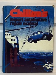 Chilton’s is the most complete, step-by-step automotive repair manual you will ever use. All repair procedures are...