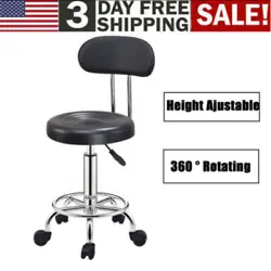 Simple bar stool adopts ergonomic backrest design, so it can support your back fully to relieve stress and fatigue....