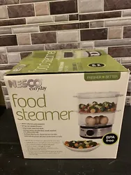 Elevate your cooking experience with this Nesco Food Steamer Model ST-25. This 5 quart electric food steamer is perfect...