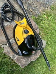 McCullough MC1275 steamer with all attachments and manual. Used once to remove wall paper. No attachments except the...