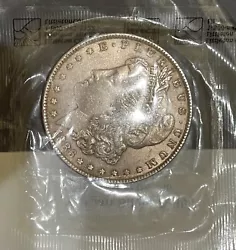 1886 Morgan Silver Dollar About Uncirculated.