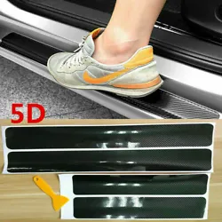 Material:4D carbon fiber texture (NOT real carbon fiber ). Applicable Car: Universal（Can be cut freely）. All...