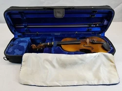 Title: Unmarked Violin In Case. Item Attributes.