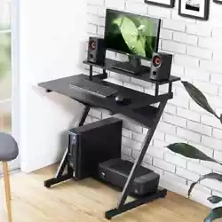 The surface is easy-care, robust, and clean. This table can be a workstation, computer desk, writing desk, gaming desk,...