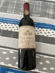 Vin Du Château Les Forts De Latour. Second vin de château Latour, ce cru est élaboré à partir de raisins...