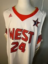 Authentic Adidas Lakers #24 KOBE BRYANT 2009 NBA All Star Game Jersey Size 54 Phoenix. Please read before purchasing....
