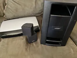 Bose Lifestyle 18 5.1 Channel Home Theater System With. This listing is for the base unit, subwoofer and 1 surround...