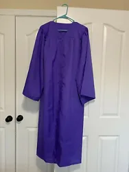 Graduation Bachelor Cap and Gown Blue Unisex， Purple.