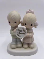“Happy Anniversary” Precious Moments couple figurine, 1983, E-3853. In excellent pre-owned condition.