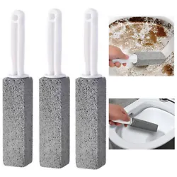 Natural Pumice Power: Harness the natural abrasive power of pumice stone for toilet cleaning. Eco-Friendly and Safety:...