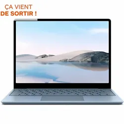 Ordinateur portable Microsoft Laptop Go 12.5 I5 8 256 Bleu Glacier Tactile 12,5 (31,8 cm),1,1 kg,Intel Core i5-1035G1 :...