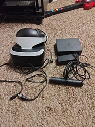 Playstation VR (PS4) NO Move Controllers and Camera Stand, w/ Firewall Zero Hour.