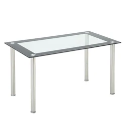 Are you looking for a dining table set?. It adopts 8mm tempered glass and high quality stainless steel, which resulting...