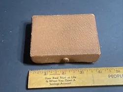 Vintage Mark Cross Brown Leather Bifold Wallet. Vintage mark cross cigarette box See all photos Any questions just ask...