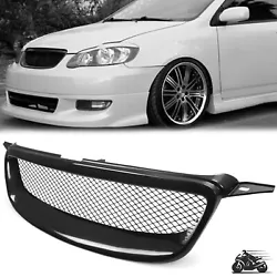 Color：Glossy Black. For Toyota Corolla2003-2007. We will reply you in 24 hours.