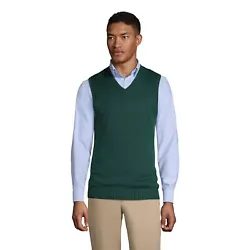 Material: The sweater vest is made of a premium blend of cotton and modal fabric, combining softness, breathability,...
