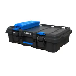 Keep your small parts tidy & handy with a movable organizer case & 2 dividers included. Internal blue small tool...