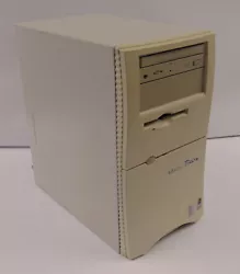 Includes 400 MHz Pentium II. No HDD (empty holder is included). CD drive does not eject or retract when button is...