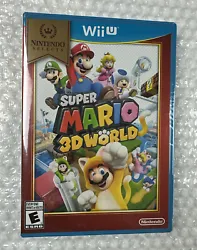 Super Mario 3D World (Nintendo Wii U, 2013) Brand New Sealed Nintendo Selects. Brand new and factory sealed. Seal in...