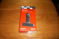 UP FOR SALE - Amazon Fire TV Stick 4K, With Alexa Voice Remote Streaming, FireStick New-Sealed