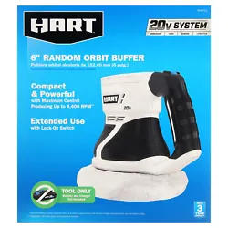 Works with All HART™ 20V Batteries. Includes: 6