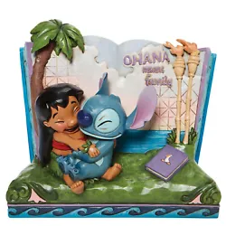 Lilo and Stitch Story Book. by Jim Shore. Disney Traditions. Condition: NEW in box, NEVER displayed.
