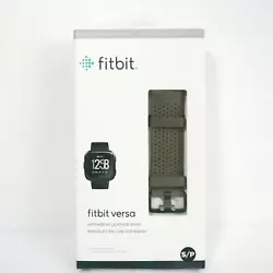 Fitbit Versa Accessory Leather Perforate Band S/P New Sealed  - Authentic OEM