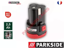 PARKSIDE® Batterie 12V. Compatible avec tous les appareils de la série « PARKSIDE X 12 V Team ». Capacité : 2,5...