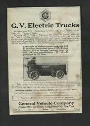 Original magazine ad from 1912. Still in collectible condtion.