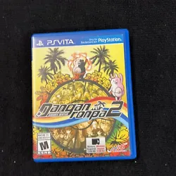 Danganronpa 2: Goodbye Despair (Sony PlayStation Vita, 2014). No game. Case only.