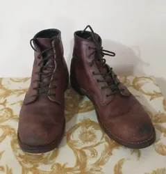 Red Wing Blacksmith 4522 Brown Leather Rare Sz 9D, notorious spots & Scratches bye use, odorless, they can be use for...