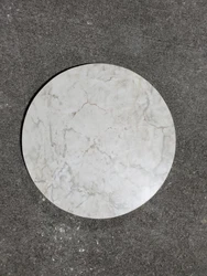 Beautiful Round Tabletop Pedestal Base Table Top.